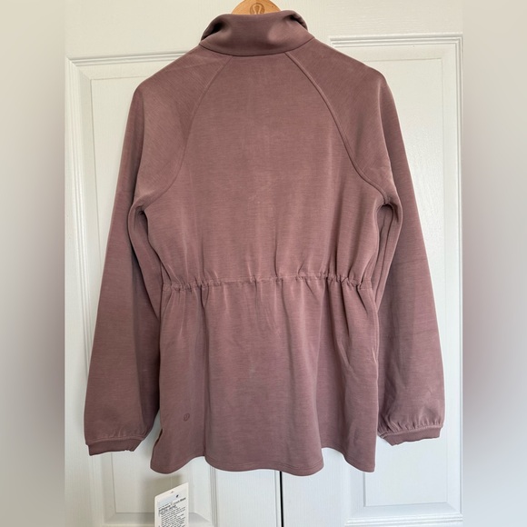 Lululemon Softstreme Cinch-Waist Full-Zip Jacket Twilight Rose (NWT) - Picture 9 of 13